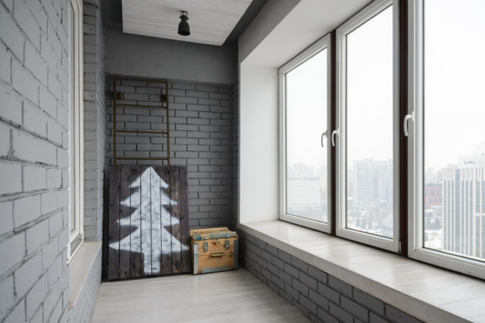 finishing an unheated balcony
