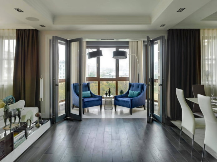 balcony attached to the room