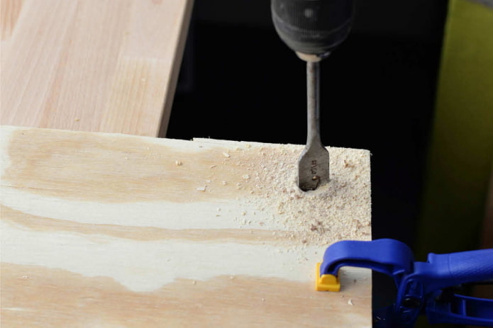 Drill holes
