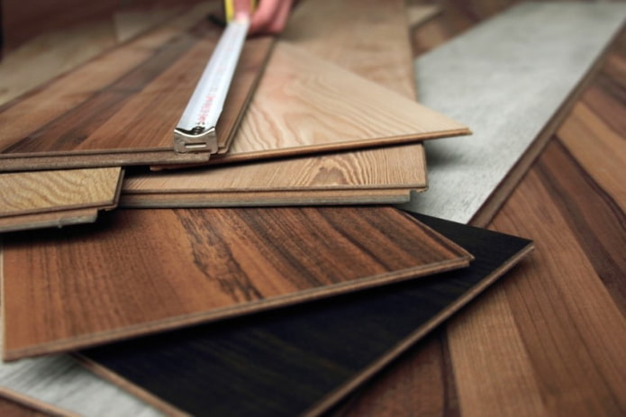 Laminate scraps