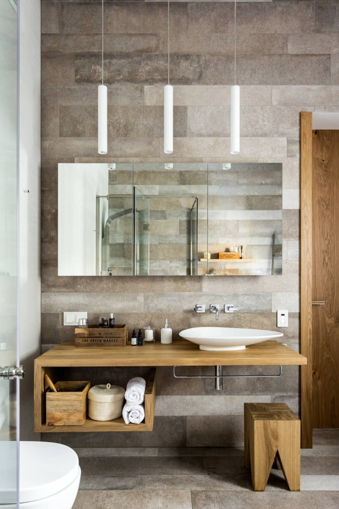 Wooden shelf-cabinet