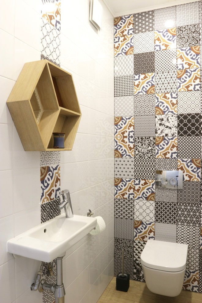 Hexagonal shelf