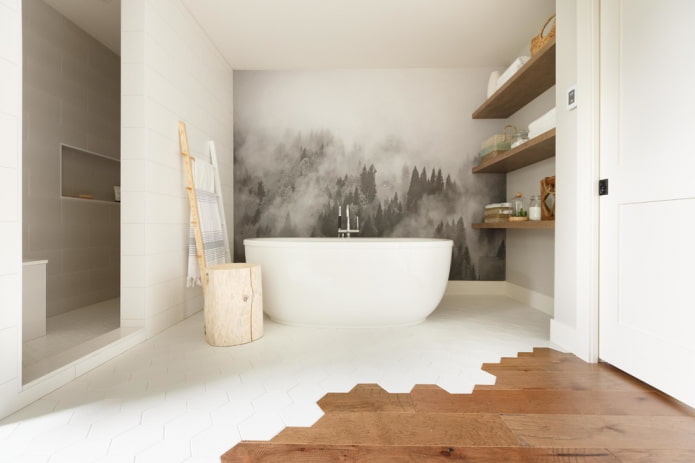 Eco-style shelves