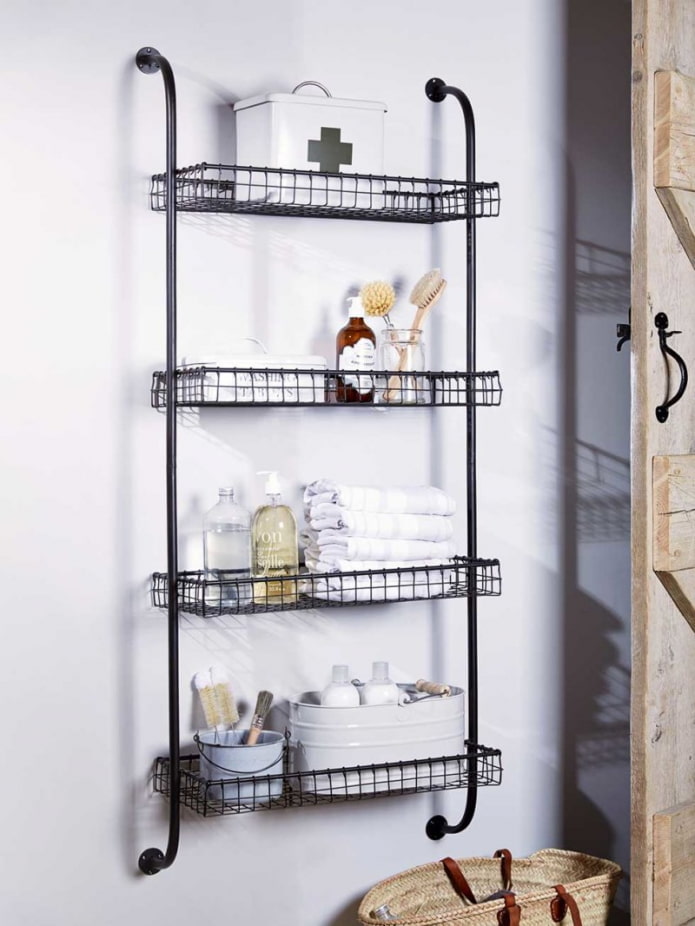 Grid shelves