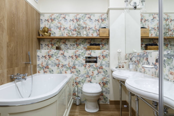 Provence style bathroom
