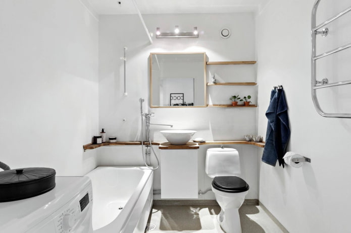 Scandinavian style shelves