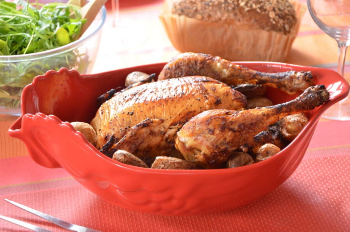 poultry mold for the oven