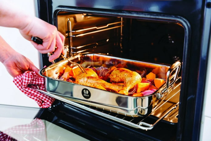 steel baking sheet