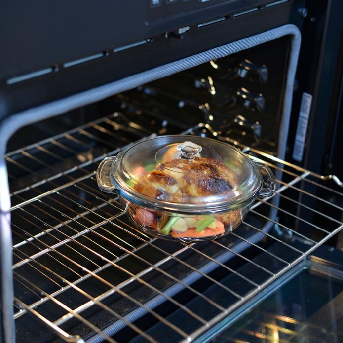 cookware for an electric oven