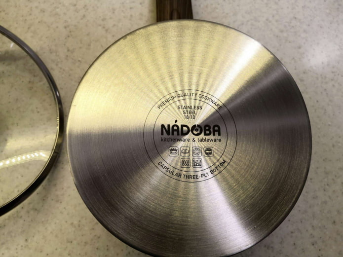 marking of cookware for induction cookers