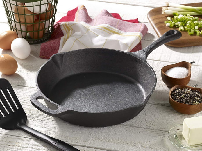 cast iron frying pan for induction cooker