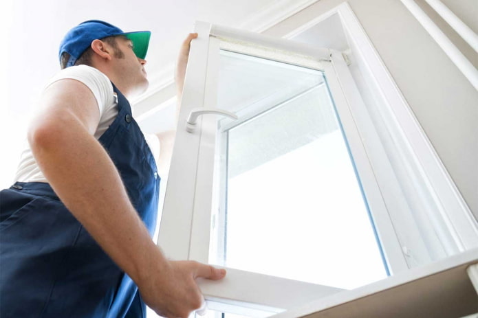 correct installation of plastic windows