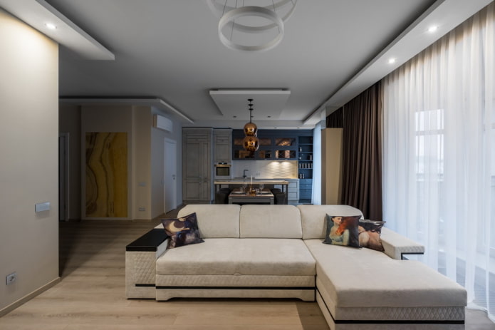 gray plasterboard structure