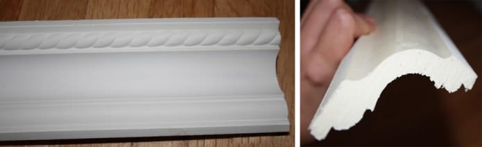 Polyurethane plinth 