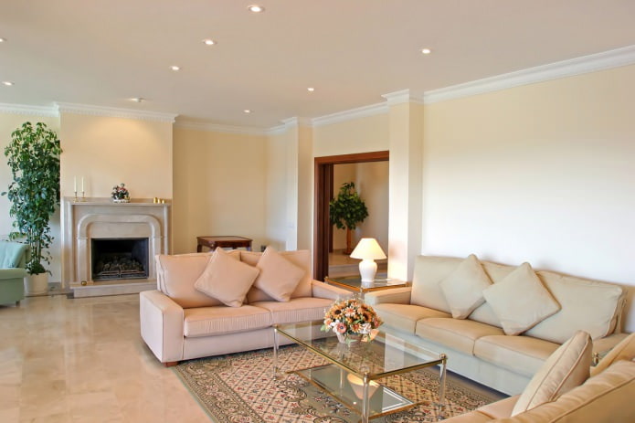 skirting board for stretch ceiling
