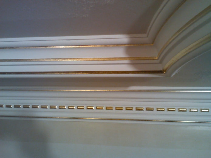 ceiling molding with inserts