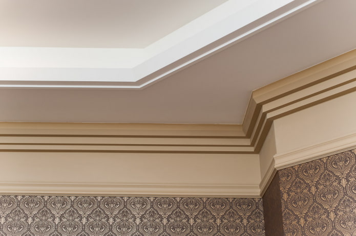 smooth ceiling molding