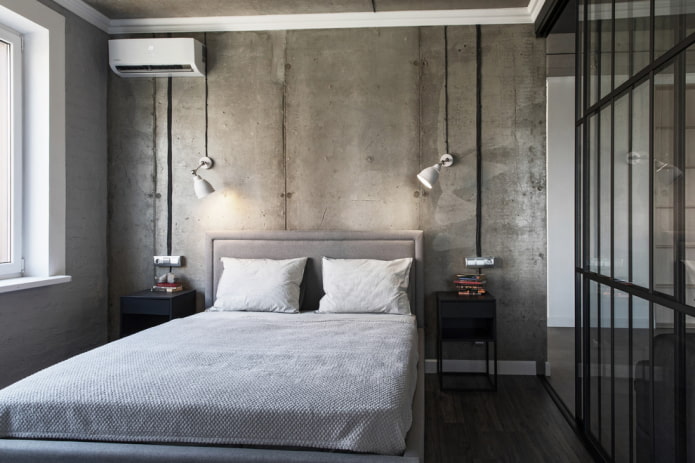 ceiling moldings in loft style