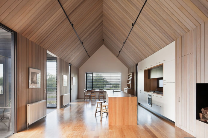 modern style ceiling paneling