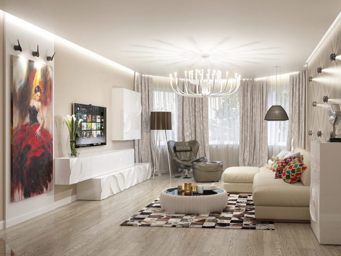 floating ceiling structure