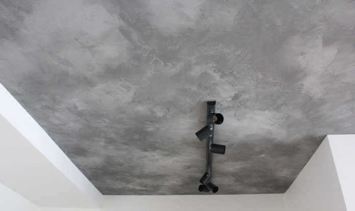 ceiling under concrete