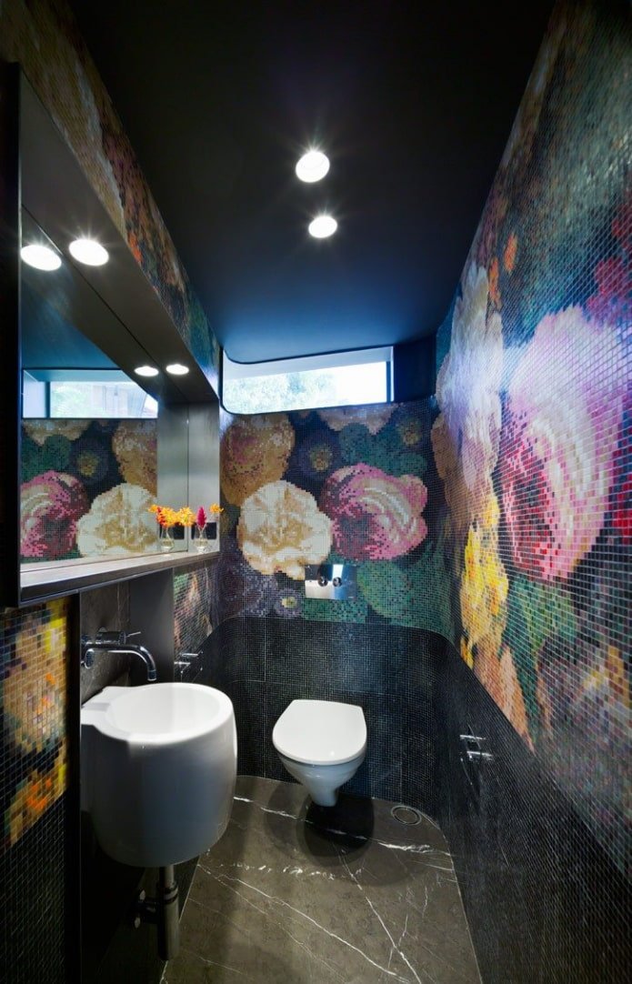 black matte stretch ceiling