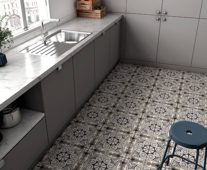 floor tile for the kitchen