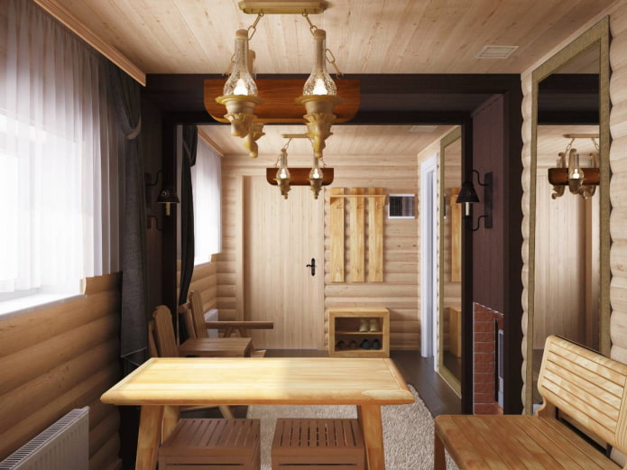 classic style dressing room