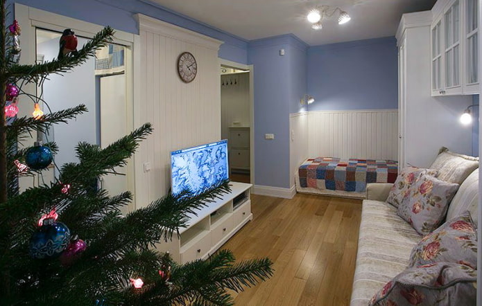 Living room after renovation