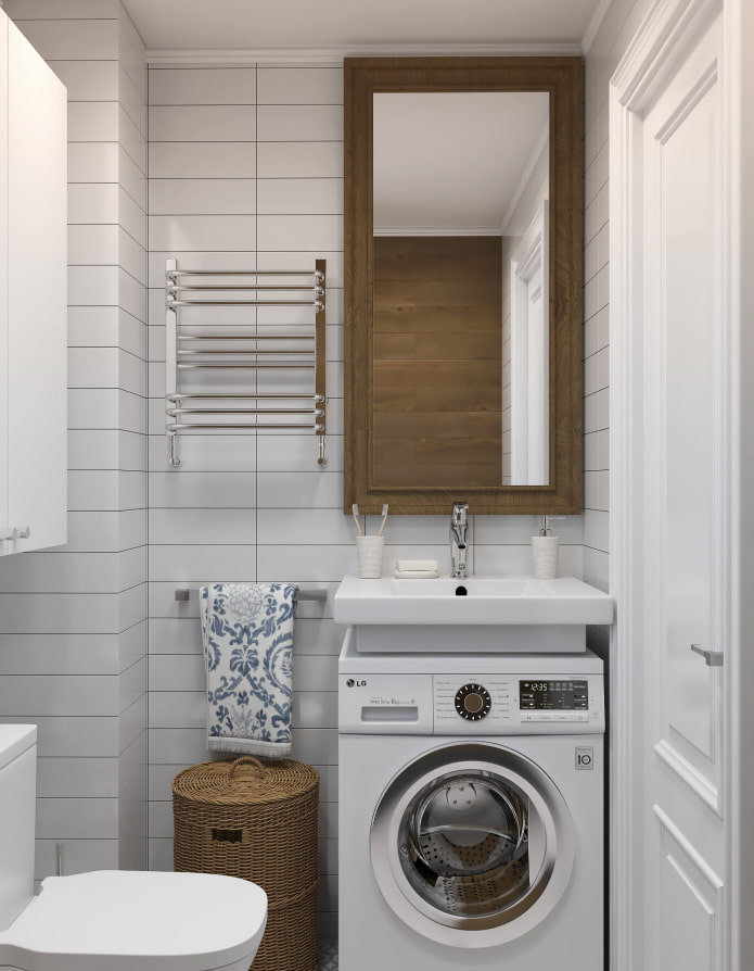 Bathroom after renovation