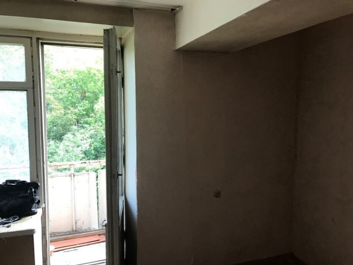 Bedroom before