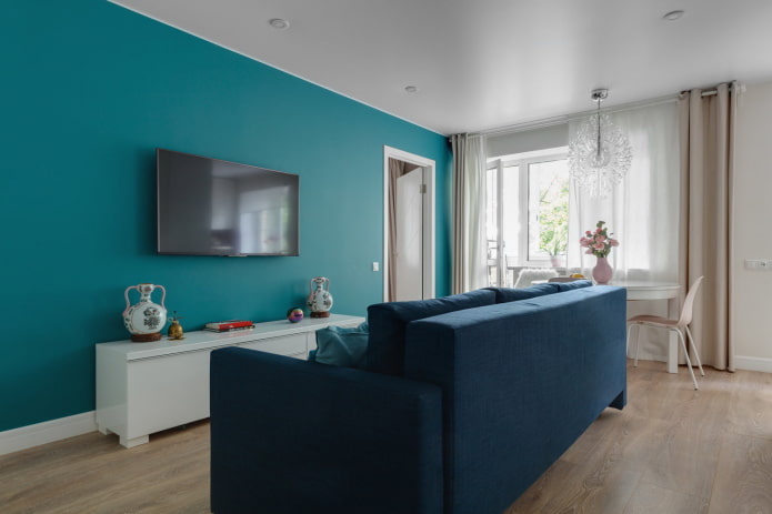 Renovated living room