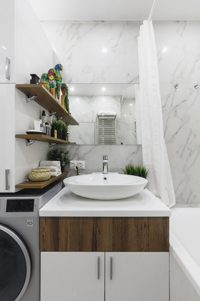 Bathroom after renovation