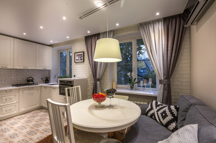 Kitchen-living room