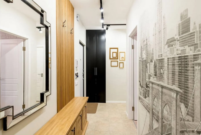 golden frames on the wall