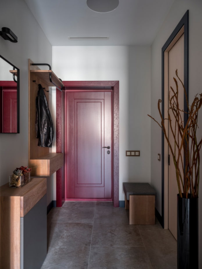 elongated hallway in an apartment