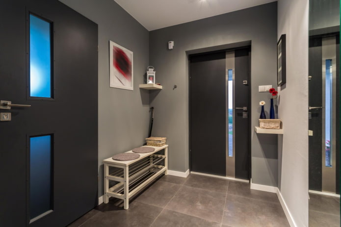 spacious hallway in a panel house