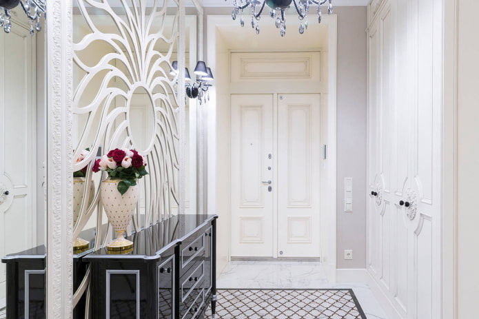 classic style hallway