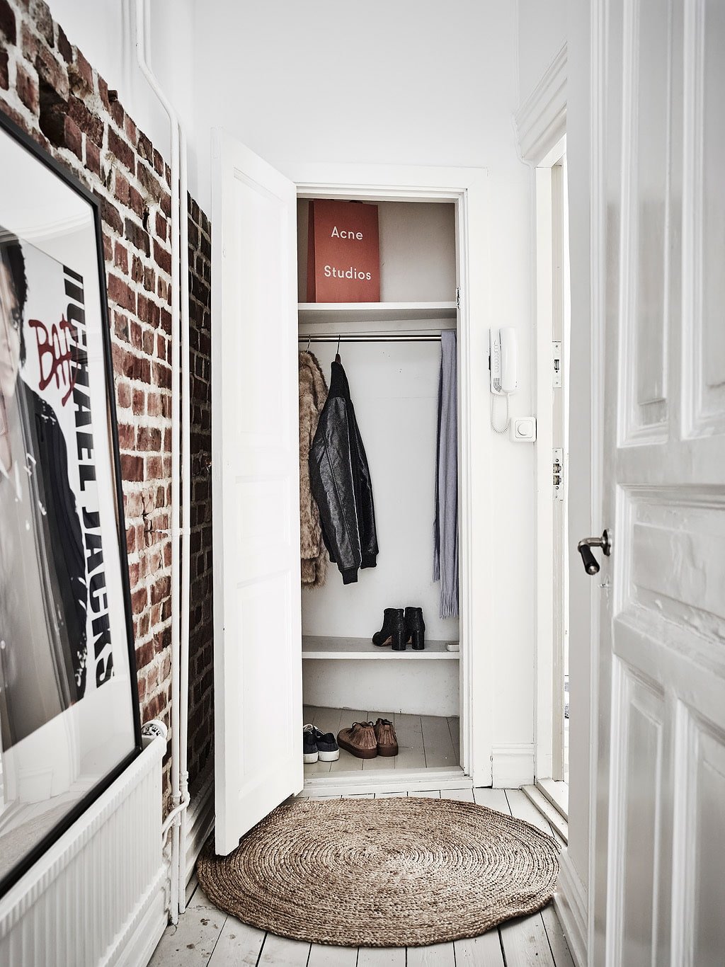 narrow hallway