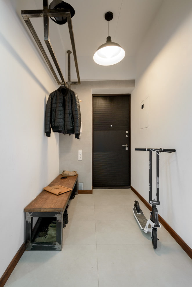 loft style hallway design