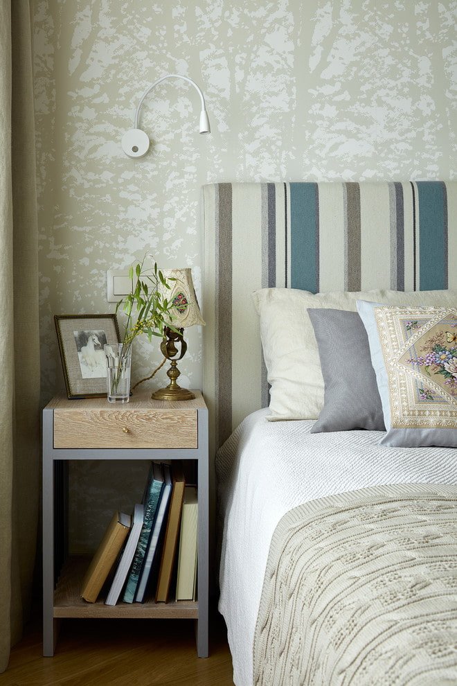 nightstand in the bedroom