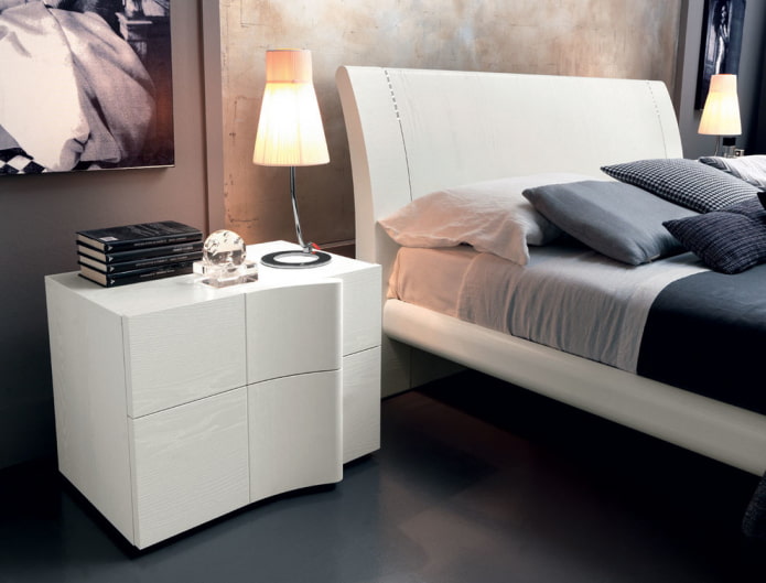 white nightstand