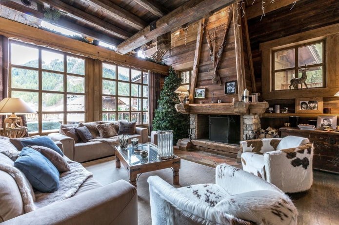 chalet living room