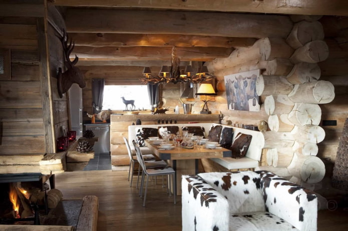 chalet dining room