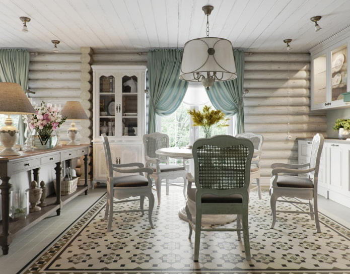 kitchen-dining room provence