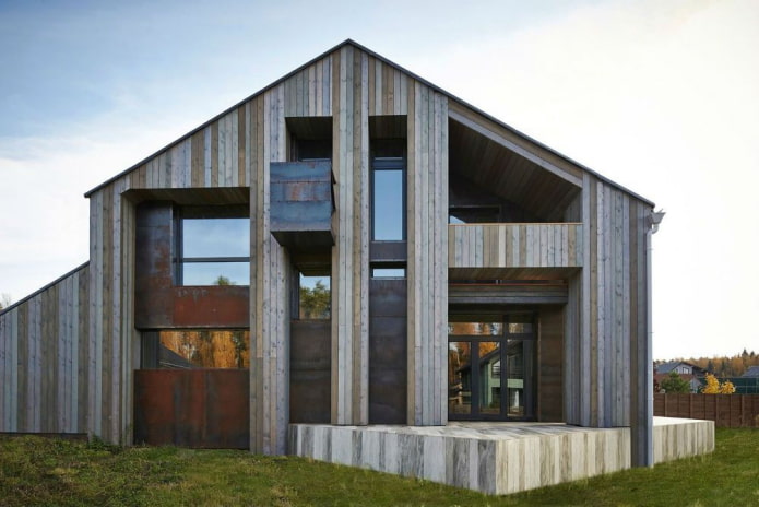 Grey facade