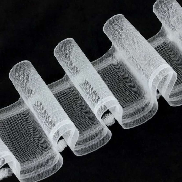 curtain tape wave