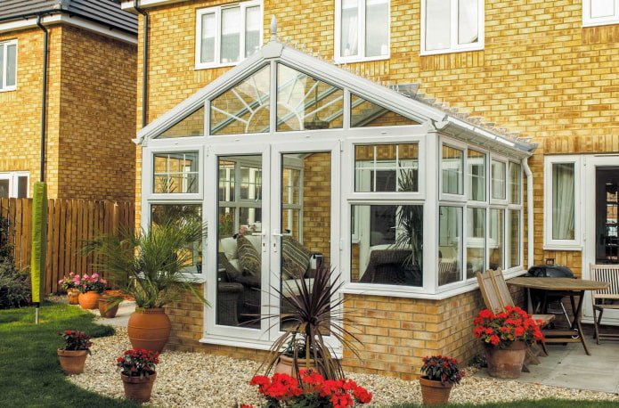 glass extension