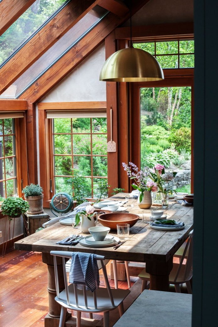 country style veranda