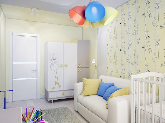 children's room for a newborn 
